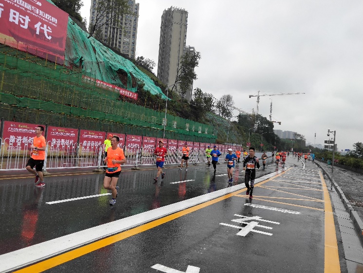 马拉松运动员们的光彩