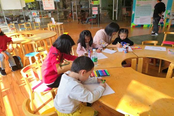 活动的绘画环节